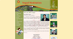 Desktop Screenshot of nepalmeditation.com